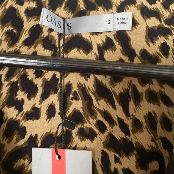 ⭐️Host Pick⭐️ 🆕 Oasis: US 8/UK 12: Leopard Print Midi Dress - Picture 13 of 15
